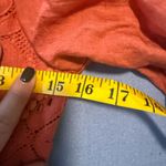 Angel Biba Orange Fit and Flare Dress with Sweetheart Neckline Photo 4