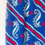 Bob Mackie Vtg Wearable Art Nautical Maxi Skirt Seahorse Artsy Whimsy Size S Photo 1