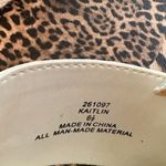 Michael Shannon Women’s Kaitlin Wedge Open Toe While Sandal Shoe Size 6.5 Photo 8