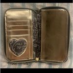 Betsey Johnson Vintage  Striped Zip Around Wallet Photo 3