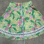 Lilly Pulitzer 💫VINTAGE💫‎  cotton eyelet flare skirt size 4 Photo 2