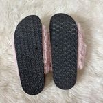 Magellan outdoors Rose Pink Fuzzy Slip On Sandals Photo 5