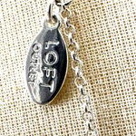 Loft Outlet silver tone circle pendant necklace Photo 7