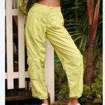 Free People Movement Mesmerize Me Cargo Pants in Afterglow sz medium NWOT Yellow Photo 1