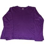 LL Bean Purple Long Sleeve Shirt Size L Photo 0