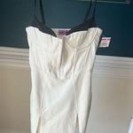 NEW Edikted black and white bustier dress size small Photo 0