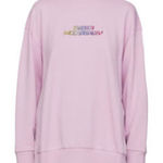 Stella McCartney $725  Purple High Frequency Gel Logo Sweatshirt - Medium Photo 0