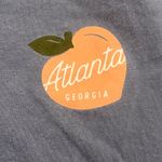 Atlanta Georgia Women Medium Blue Short Sleeve‎ Summer Shirt Photo 2