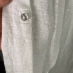 Adrienne Vittadini White Linen Dolman Sleeve Top Blouse Plus Size 2X Coastal Photo 2