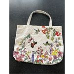 Vintage Wild Cotton Medium Hummingbird Graphic tote bag Red Photo 2