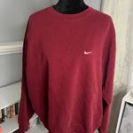 Nike Vintage Oversized Swoosh Pullover Crewneck Sweatshirt Photo 0