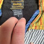 Colorado hippie jacket Small Rising International Nepal Red Photo 6