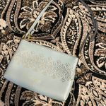 Ralph Lauren LRL Robin Egg Blue Cutout Detail Baguette Photo 2