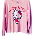 Hello Kitty Sanrio Bow Pink Pullover Crewneck Sweatshirt Size XXL Photo 0