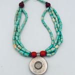 Boho Southwestern Turquoise & Orange Multi Photo 10