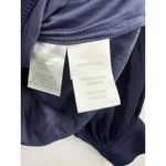 Lilly Pulitzer Blouse True Navy Blue Maisel Top Boatneck Long Sleeve Size XXS Photo 2