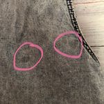 ABS Allen Schwartz Denim Studded Shoulder Vest Photo 4