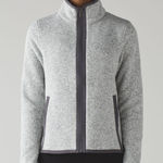 Lululemon  It’s Fleecing Cold Zip Up Heathered Gray Photo 0