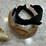 Lot of 4 Hair Accessories 2 Headbands Claw Clip & Rhinestone Barrettes Photo 1