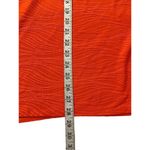 East 5th  Women's Rippled Orange Top Photo 4