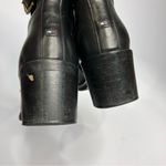 Tommy Hilfiger Tommy‎ Hilfiger gold buckle Parson boots black leather size 39 Photo 10