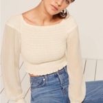Reformation  Ivory Sandy Top small  Photo 1