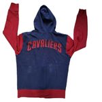 Nba Blue Cleveland Cavaliers Fleece Front Full Zip Hooded Jacket Size Medium Photo 1