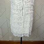 See By Chloe Tiered Lace Crochet Dress Ivory White Size 8 Photo 10