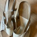 Christian Dior Souliers Vintage Creme/Tan Leather Sling Back D 6 9257 Photo 3