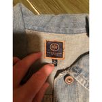 Boom Boom Jeans  EUC Women's Embellished Embroidered Boho Denim Jacket Size L Photo 1