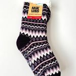 Muk Luks Womens Cabin Socks NWT Purple Mauve OSFM Photo 0