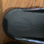OOFOS Abstract Multicolor Slide Sandals Black Size 8 Photo 2