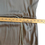 Alice + Olivia gray beaded collar shift dress with corded belt, Size M NWT Photo 8