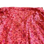 Vineyard Vines  Helenium Floral Tunic Dress Silk Blend Coral Pink Size XS Women's Photo 8