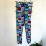 Mara Hoffman  neon swim leggings sz small great for water sports Photo 1