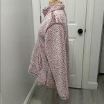 Charlie Paige  Pink Sherpa Quarter Zip Pullover Photo 3