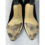 Touch of Nina Womans A  Slip On Dress Pumps 8 M Black Pointed Toe Heel Photo 7