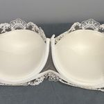 Honey Birdette Daisy Balconette Bra US 40G Padded Lined Molded Underwire Ivory Size undefined Photo 11