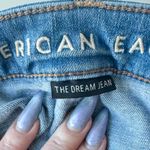 American Eagle Medium Wash Distressed Super High Rise Skinny Jeans Size 14 Short Photo 6