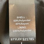 Talulah Dress Babydoll Esme Black Deep V-Neck Front Back Mini Short Sleeve Large Photo 8