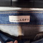 Loft Ann Taylor Embroidered Boyfriend Jeans 29/8 Blue Photo 1