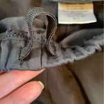 Athleta  Womens Straight Leg Black Elastic Drawstring Waist Sweatpants Zip Pocket Photo 3