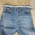 Levi's Levi’s Women’s Ribcage Straight Leg Ankle Jeans High Rise Button Fly in Blue 26 Photo 13