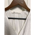 The Impeccable Pig 0036  Women's‎ Medium Blouse White Top Long Sleeve Photo 2