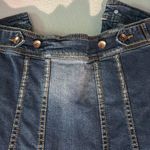 ZARA  Blue Jean Jacket Cropped Timeless Photo 6