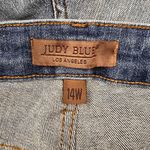 Judy Blue  Mid Rise Tummy Control Destroy Flare Denim Jean Size 14W Photo 6