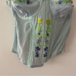 Urban Outfitters NWT Out From Under Divine Modern Love Embroidered Corset Photo 3