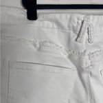 Good American NWT Good Petite Skinny Raw Hem White Jeans Size 20-26 Photo 6