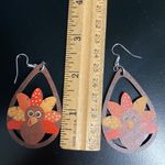 New Turkey Wooden Earrings Photo 0