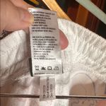 Disney  Mickey Mouse Capri Wide Leg Pajama Pant White Pink Size Medium Photo 4